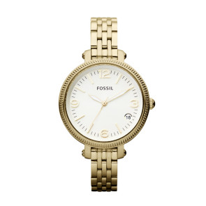 Uhrenarmband Fossil ES3181 Rostfreier Stahl Vergoldet 10mm